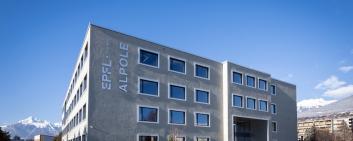 Le nouveau bâtiment abrite le Pôle de recherche sur l’environnement alpin et polaire.