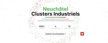 The new online platform of the canton of Neuchâtel represents the first dynamic visualization of the canton's industrial capacities.