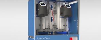 The ScrubberGuard monitors the scrubber wash water of exhaust gas cleaning systems. 