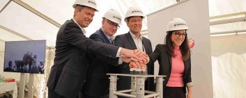 SR Technics celebrated the groundbreaking ceremony for the second engine test cell of at Zurich Airport. 